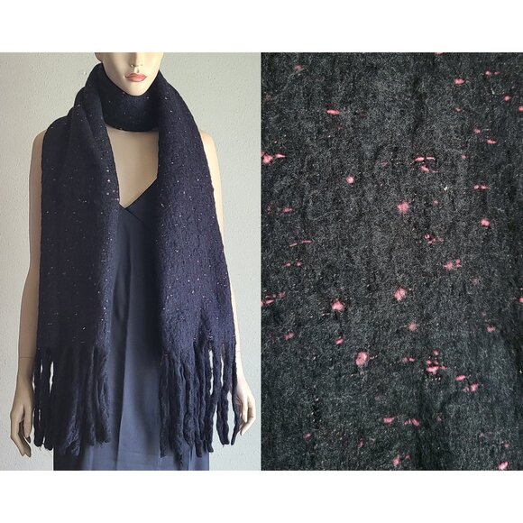 Goth Statement Scarf - Picture 1 of 2